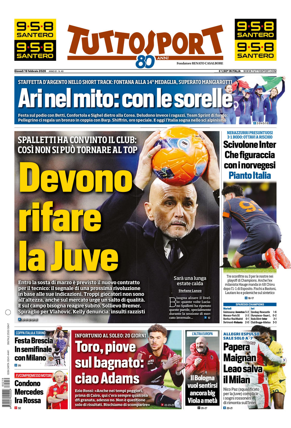 Nuovo TuttoSport - Nazionale - 30 Giorni bundle Full
