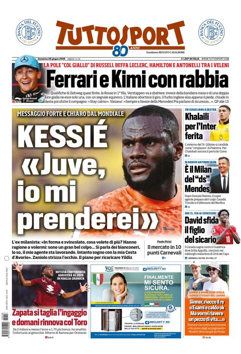 Tuttosport - Nazionale - 7 Giorni