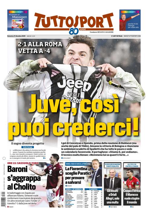 Tuttosport - Nazionale - 7 Giorni