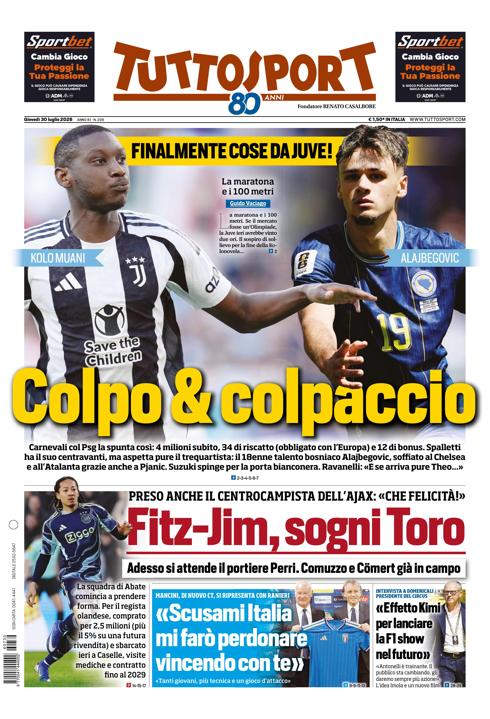 Tuttosport - Nazionale - 7 Giorni