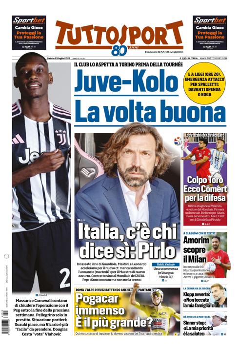 Tuttosport - Nazionale - 7 Giorni