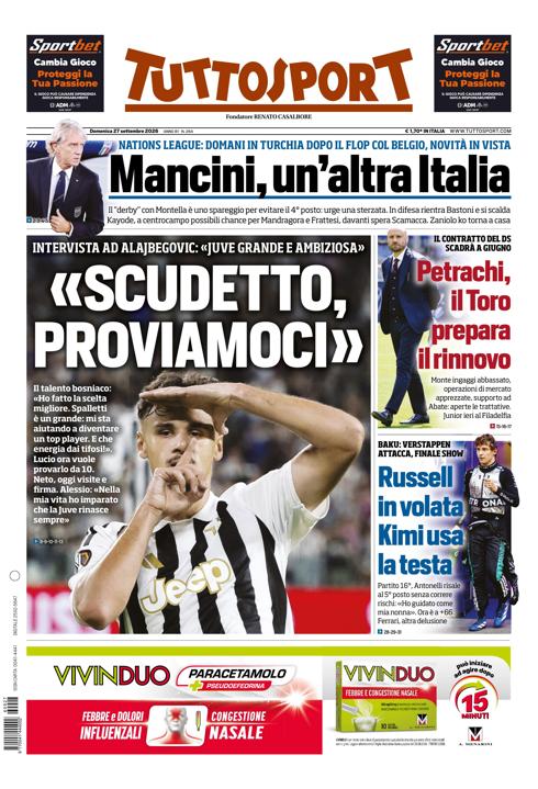 Tuttosport - Nazionale - 7 Giorni