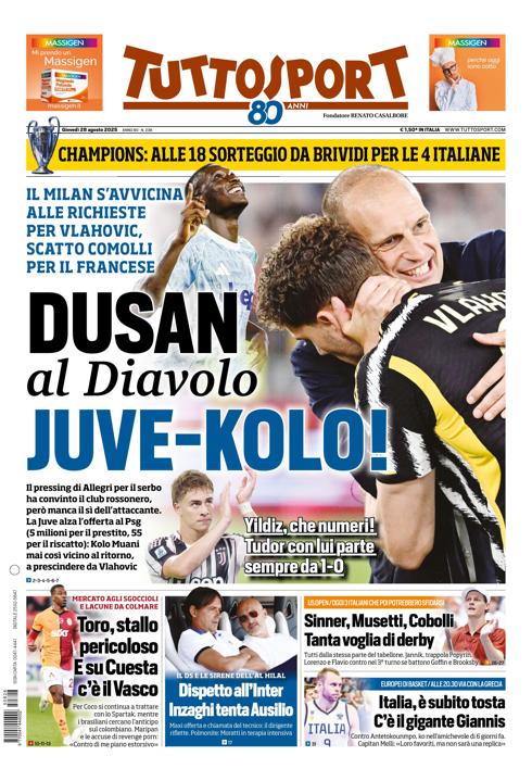Tuttosport - Nazionale - 7 Giorni