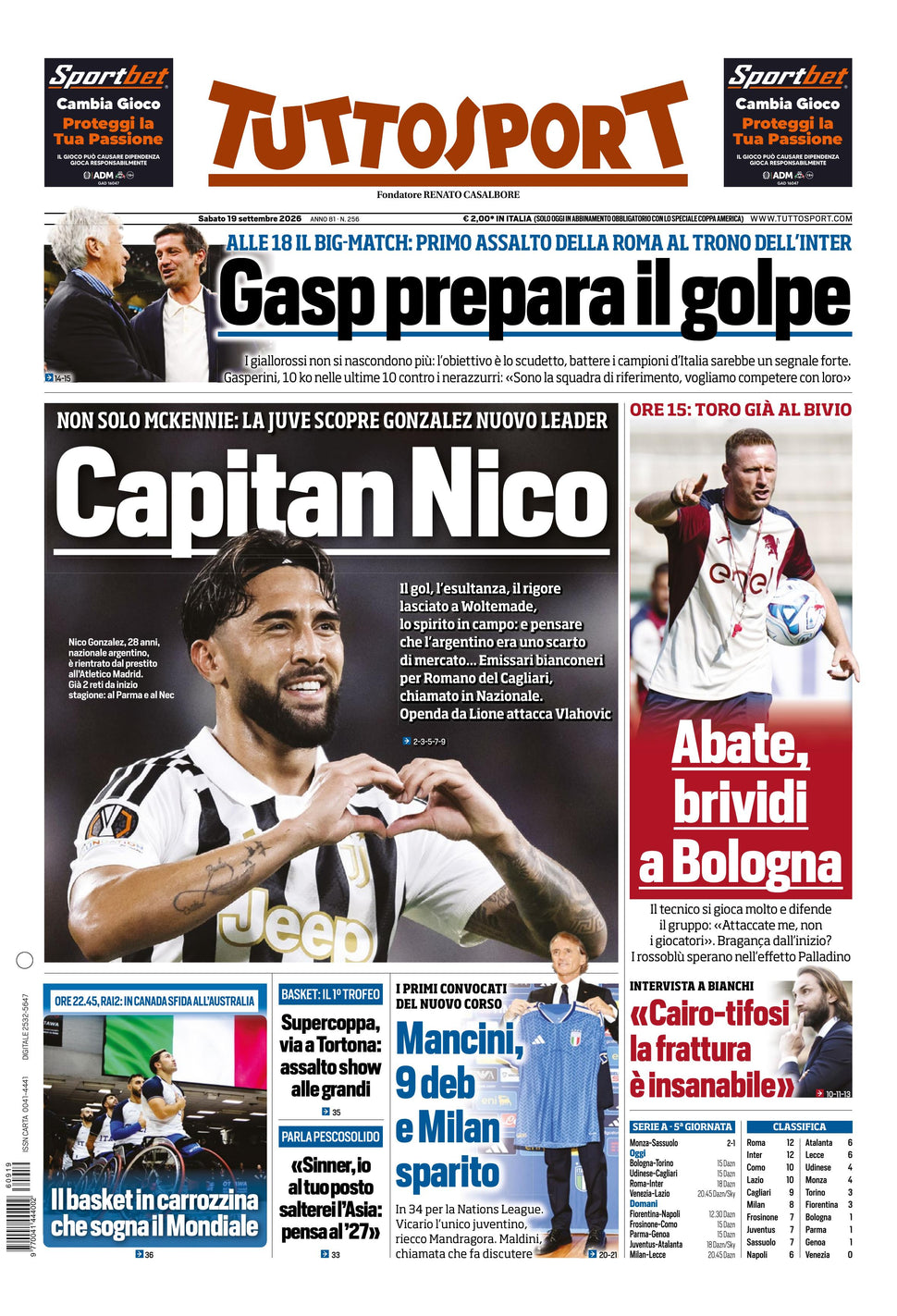 Nuovo TuttoSport - Nazionale - 30 Giorni bundle Full