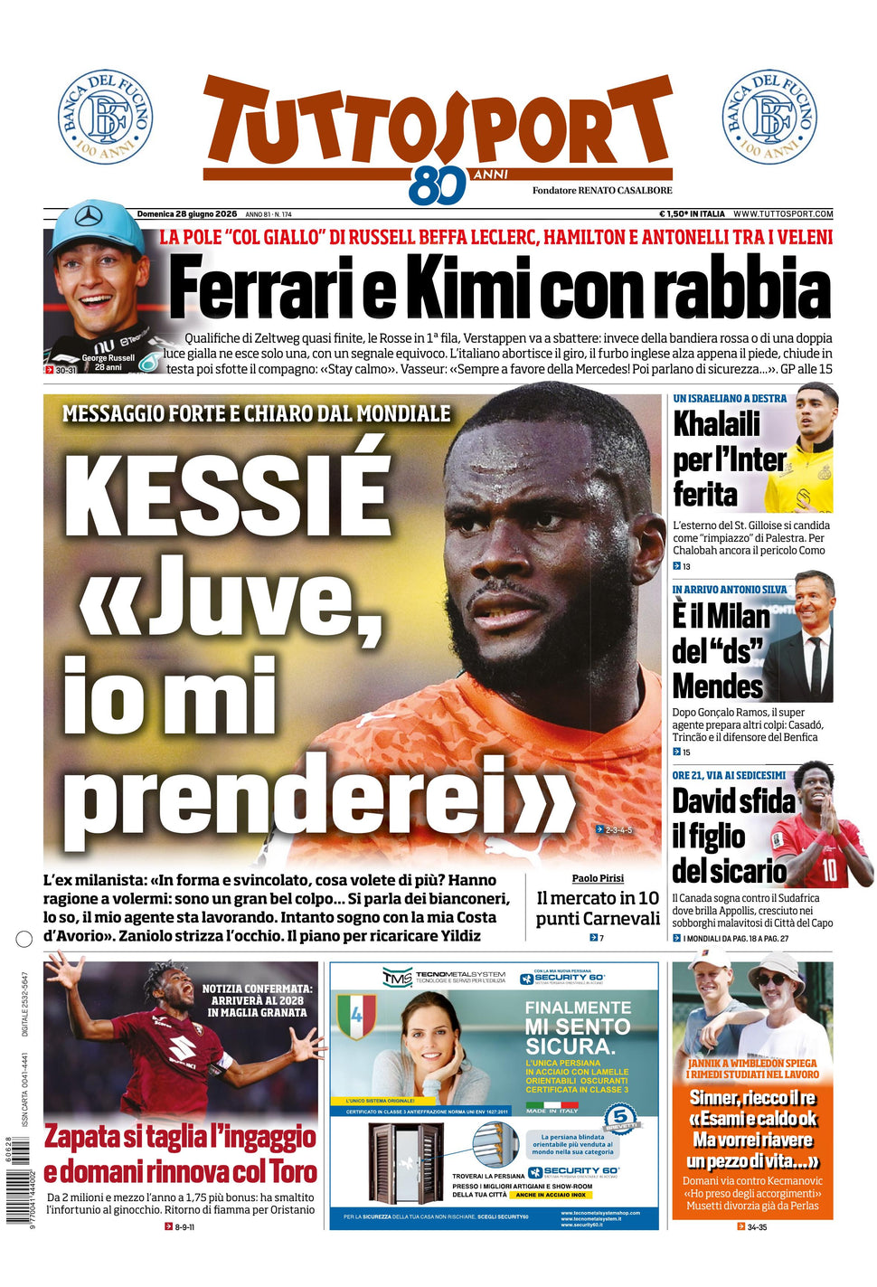Nuovo TuttoSport - Nazionale - 30 Giorni bundle Full