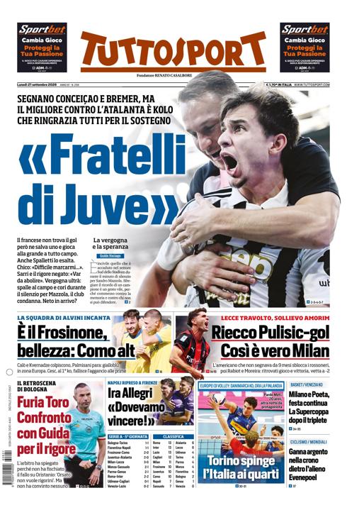 Tuttosport - Nazionale - 7 Giorni