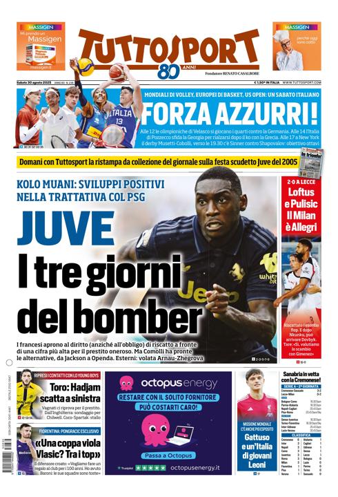 Tuttosport - Nazionale - 7 Giorni