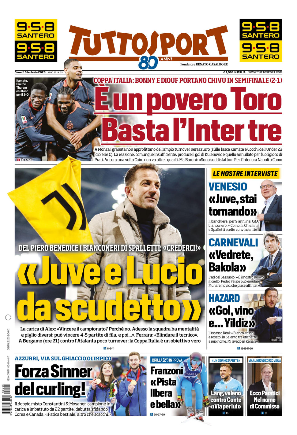 Nuovo TuttoSport - Nazionale - 30 Giorni bundle Full