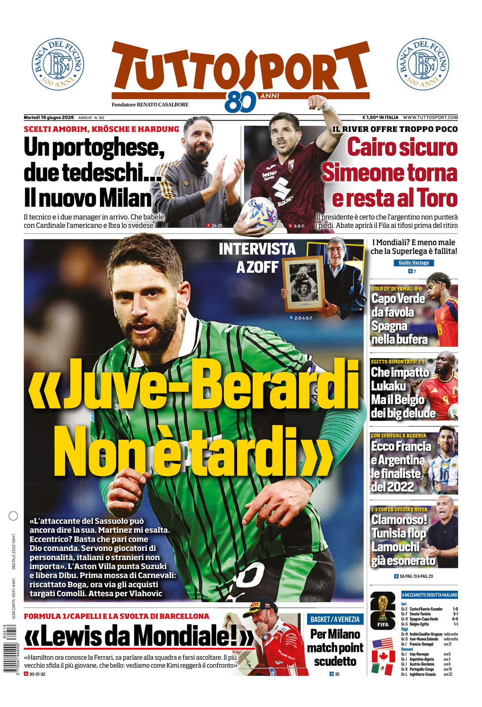 Nuovo TuttoSport - Nazionale - 30 Giorni bundle Full