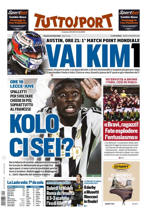 Tuttosport - Nazionale - 7 Giorni