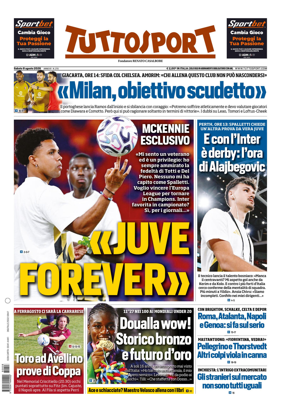 Nuovo TuttoSport - Nazionale - 30 Giorni bundle Full