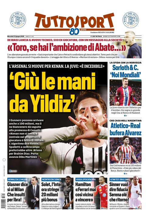 Tuttosport - Nazionale - 7 Giorni