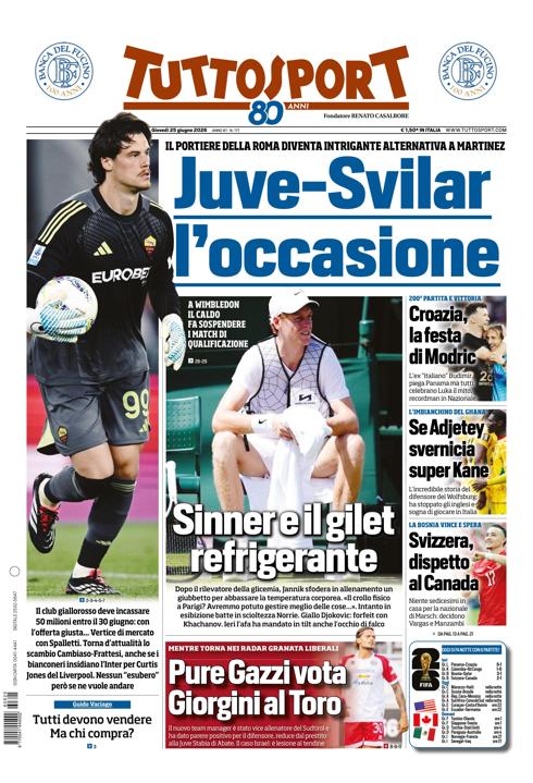 Tuttosport - Nazionale - 7 Giorni