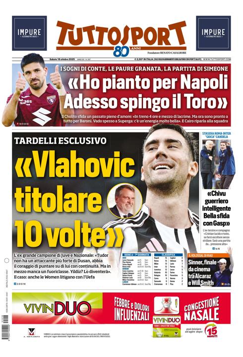 Tuttosport - Nazionale - 7 Giorni