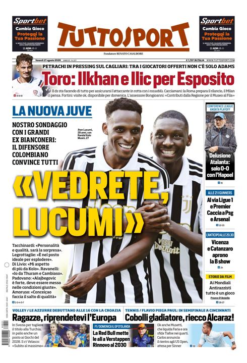 Tuttosport - Nazionale - 7 Giorni