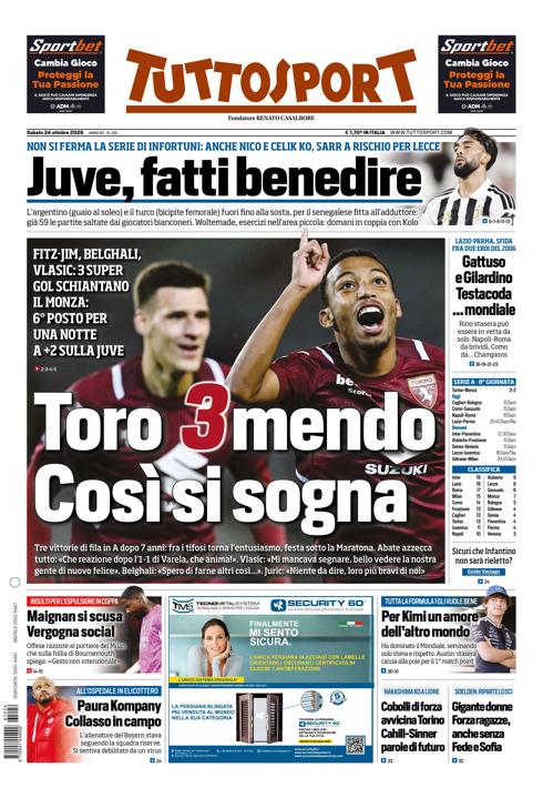 Tuttosport - Nazionale - 7 Giorni