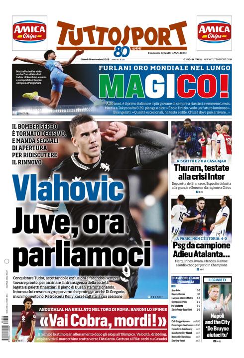 Tuttosport - Nazionale - 7 Giorni