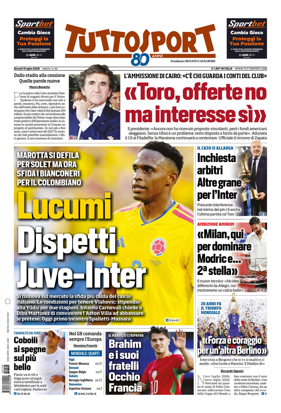 Nuovo TuttoSport - Nazionale - 30 Giorni bundle Full