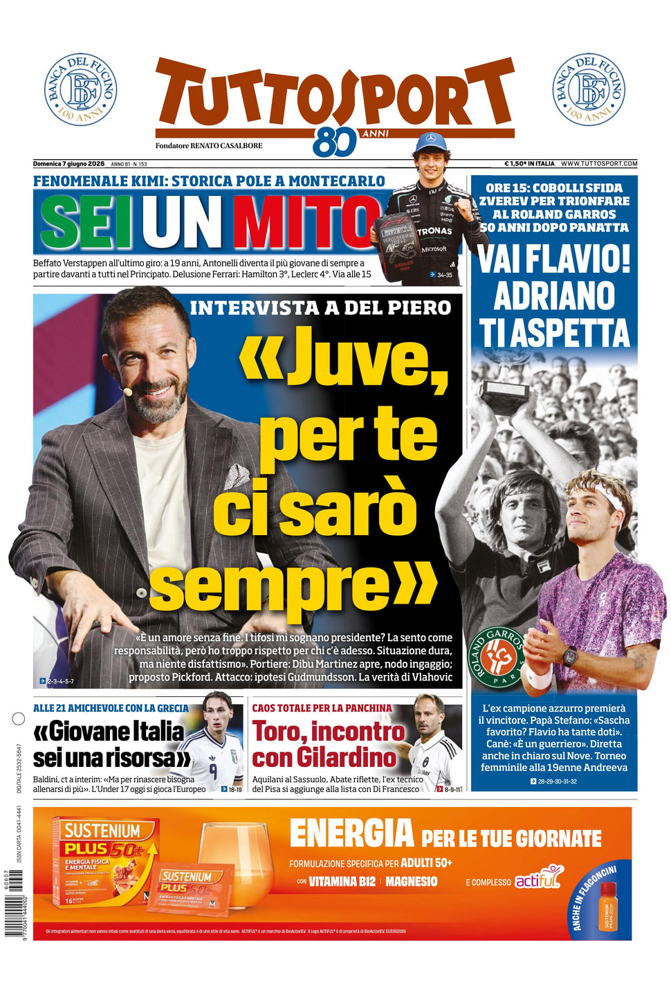 Nuovo TuttoSport - Nazionale - 30 Giorni bundle Full