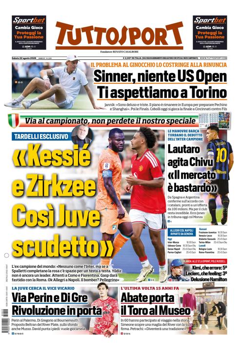 Tuttosport - Nazionale - 7 Giorni